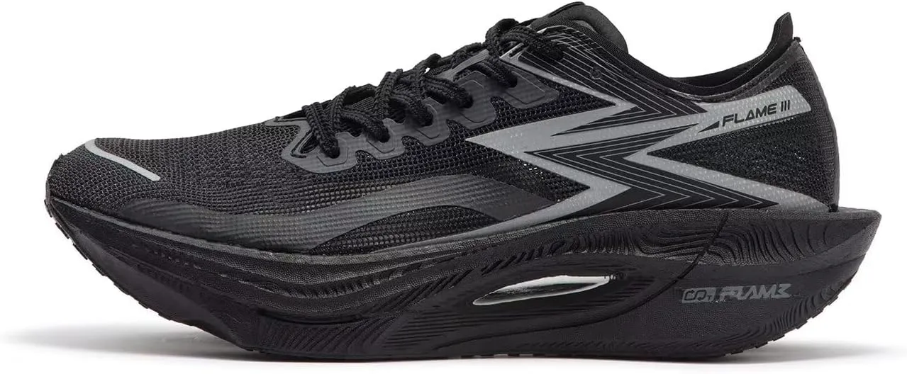 361 Flame 3.0 Running Shoes for Men Wide Foot Sneakers Lightweight, Breathable, Carbon Plate, Non-Slip Marathon Daily Training Shoes