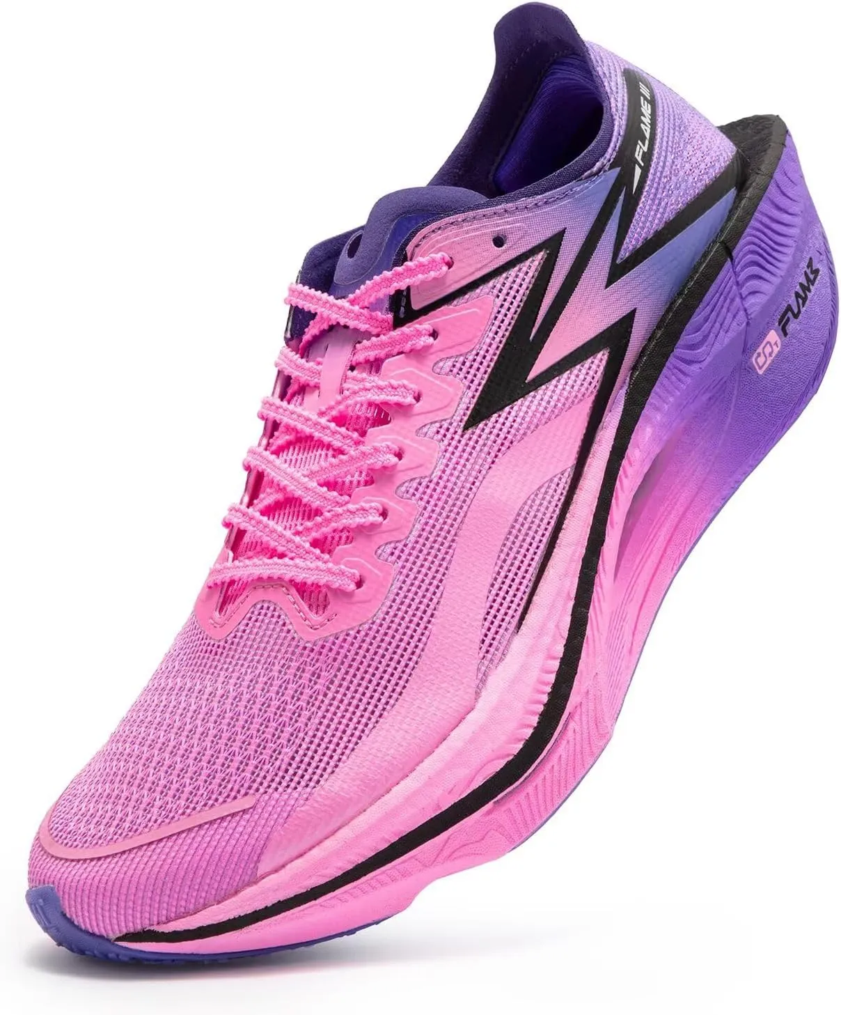361 Flame 3.0 Running Shoes for Men Wide Foot Sneakers Lightweight, Breathable, Carbon Plate, Non-Slip Marathon Daily Training Shoes