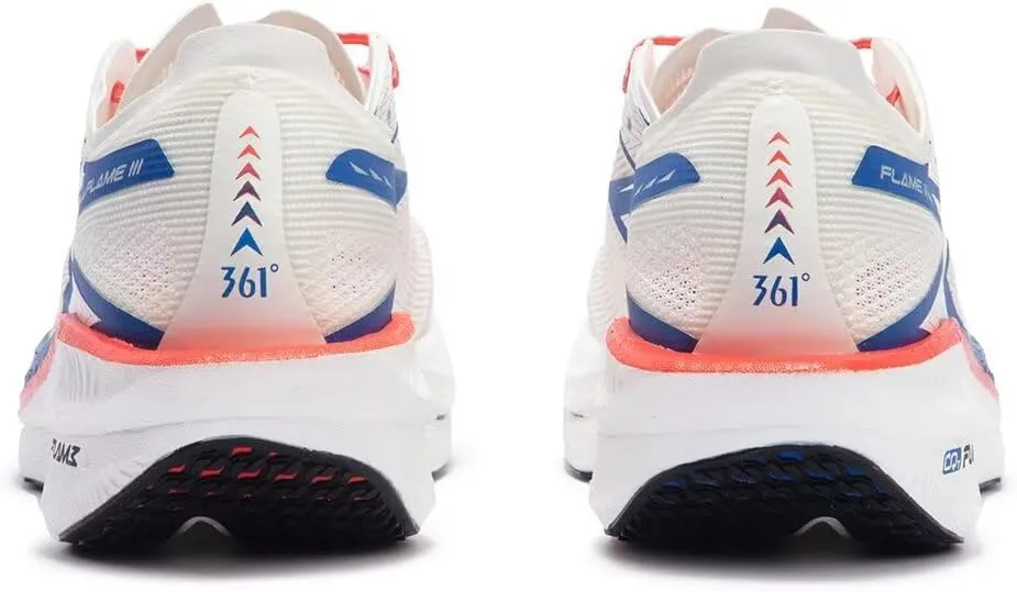 361 Flame 3.0 Running Shoes for Men Wide Foot Sneakers Lightweight, Breathable, Carbon Plate, Non-Slip Marathon Daily Training Shoes