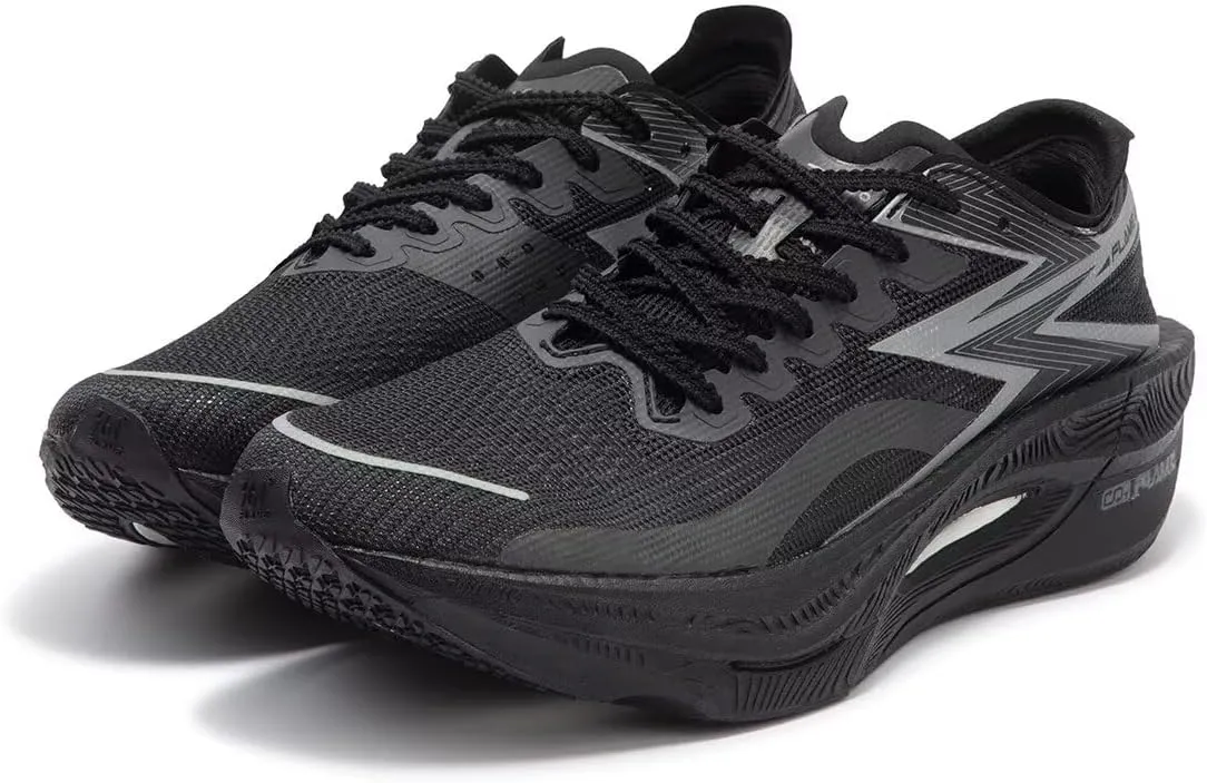 361 Flame 3.0 Running Shoes for Men Wide Foot Sneakers Lightweight, Breathable, Carbon Plate, Non-Slip Marathon Daily Training Shoes