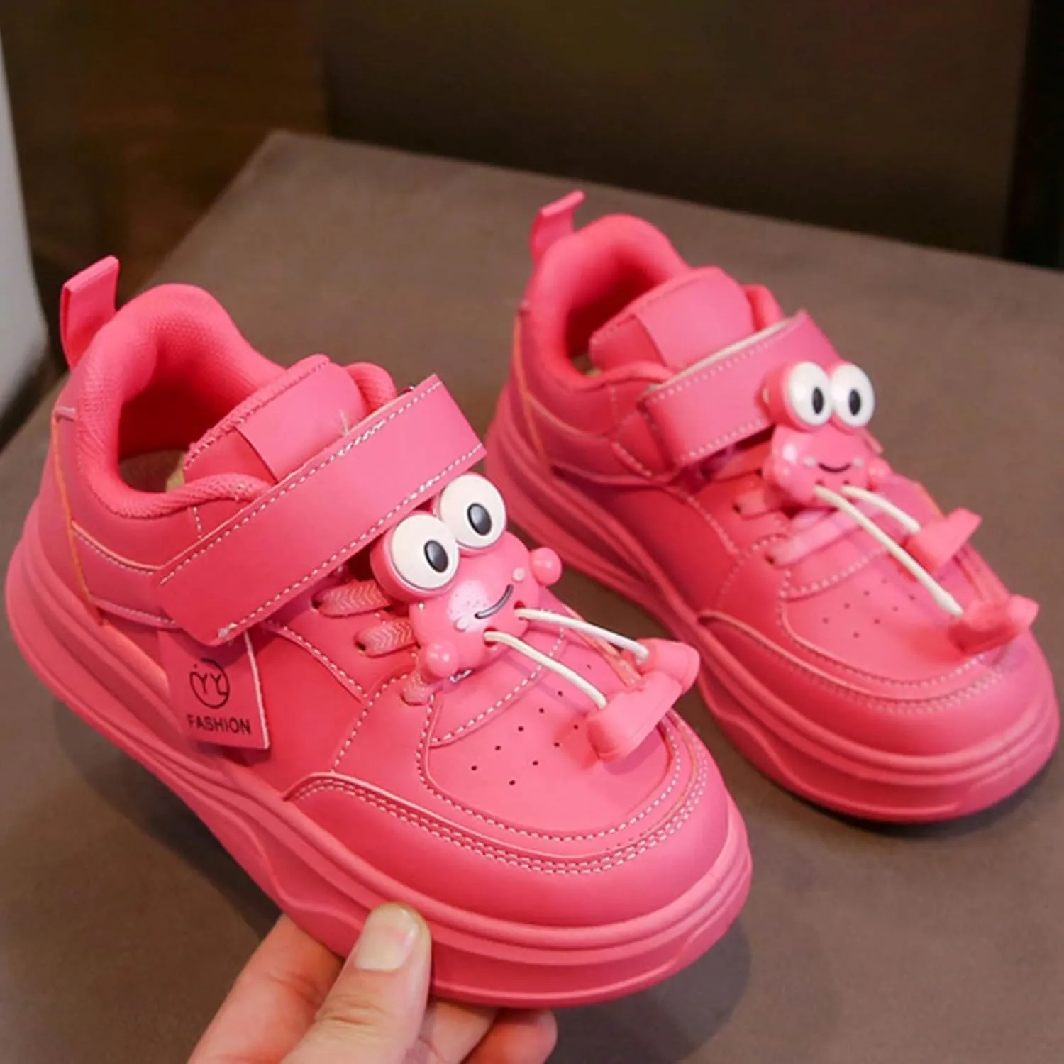 ??artoon Animal Sneaker for Toddler Baby Boys Girls Open Toe Memory Foam Sport Shoes Flat Sole Non Slip Breathable Shoes