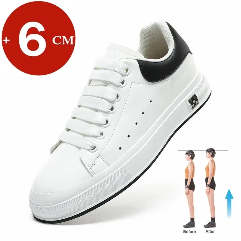 Ascent Pro: 6cm Height-Boosting Sneakers - Elevate Your Style & Comfort