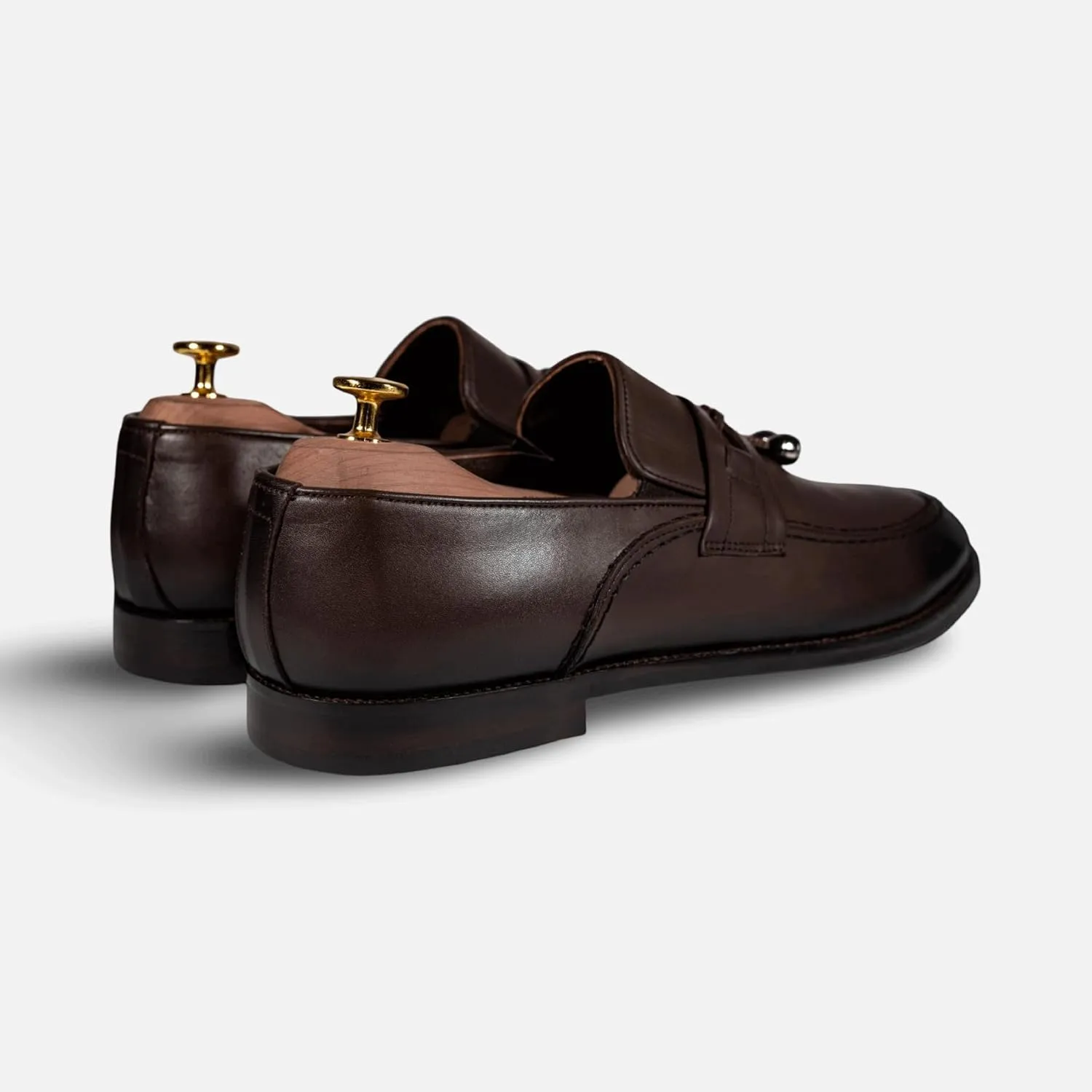 Aurora Men??s Dress Loafers ?C Elegant Leather Slip-On Shoes | Premium Business Casual Footwear | Comfortable All-Season Soft Leather Loafers