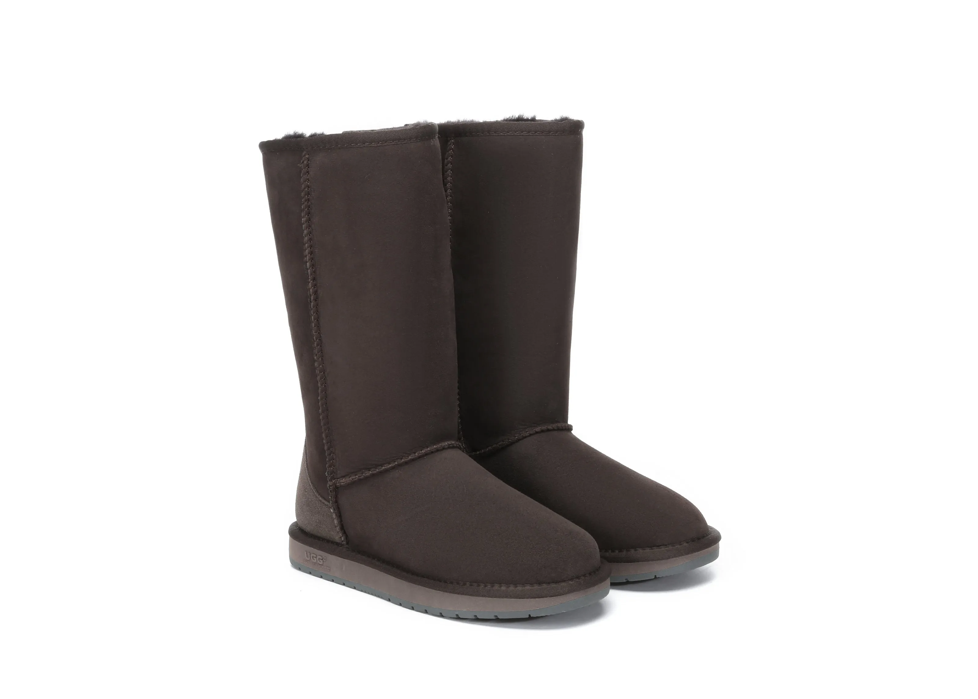 AUSTRALIAN SHEPHERD® UGG Boots Double Face Sheepskin Wool Tall Classic
