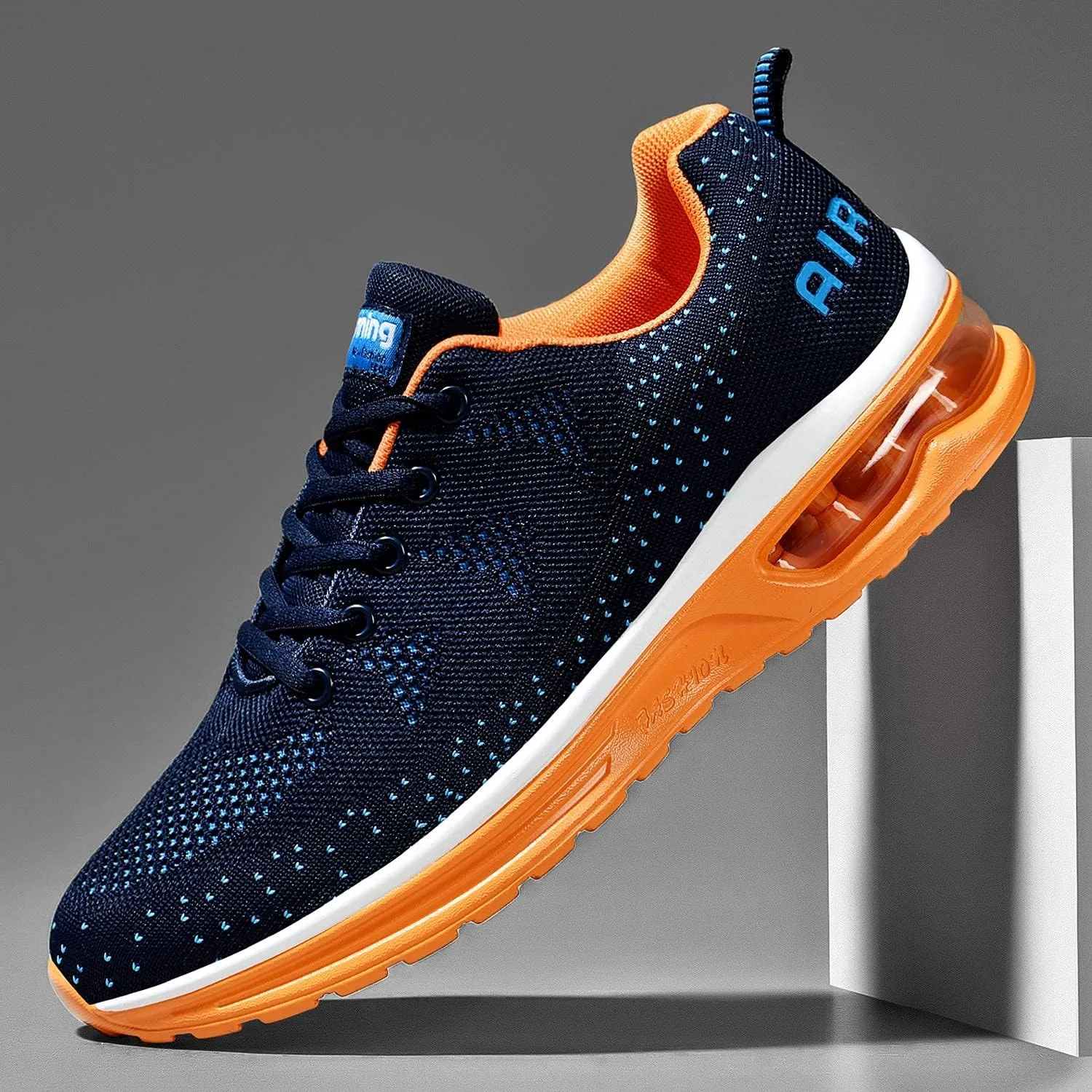 Autper Mens Athletic Running Shoes Sneakers Lightweight Sport Gym Jogging Walking Tennis Sneakers US 6.5-US 12.5