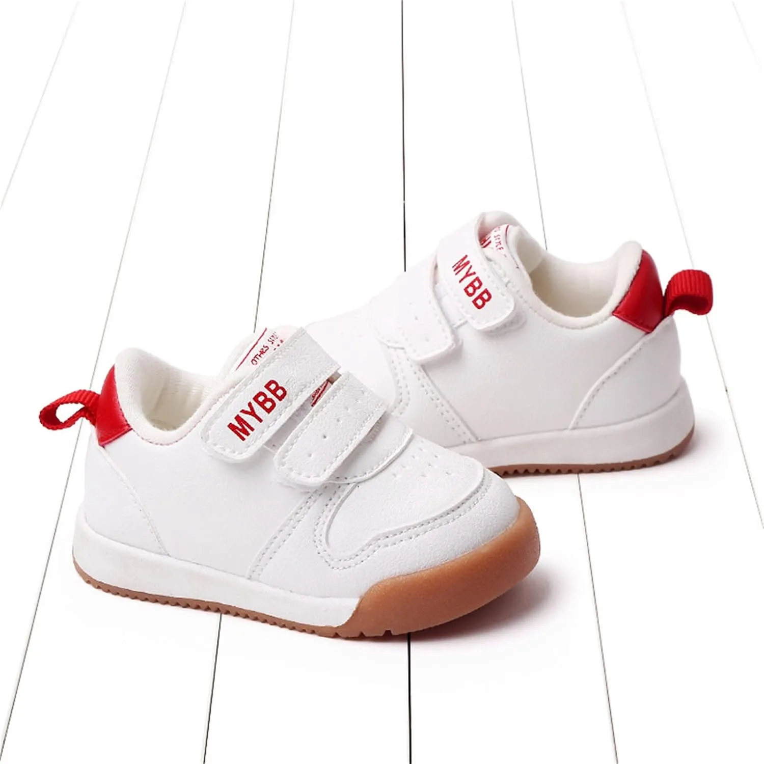 Baby High Top Shoes Infant Boys Girls First Walking Shoes Non-Slip Pu Leather Sneakers Crib Shoes Newborn Loafer Flats