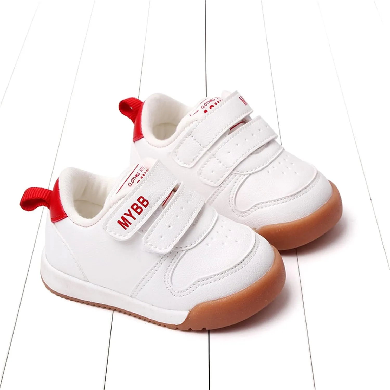 Baby High Top Shoes Infant Boys Girls First Walking Shoes Non-Slip Pu Leather Sneakers Crib Shoes Newborn Loafer Flats