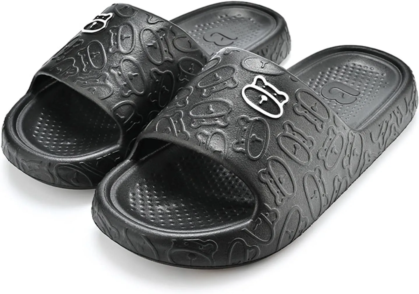Bathroom Slippers Men's Athletic Outdoor Sandals Slides Shower Shoes for Living Room Pool Beach Spa Public Showers