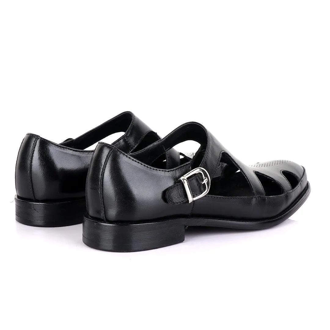 Berluti Designer Men's Shoe-Black