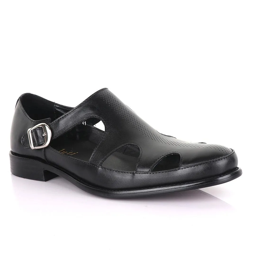Berluti Designer Men's Shoe-Black