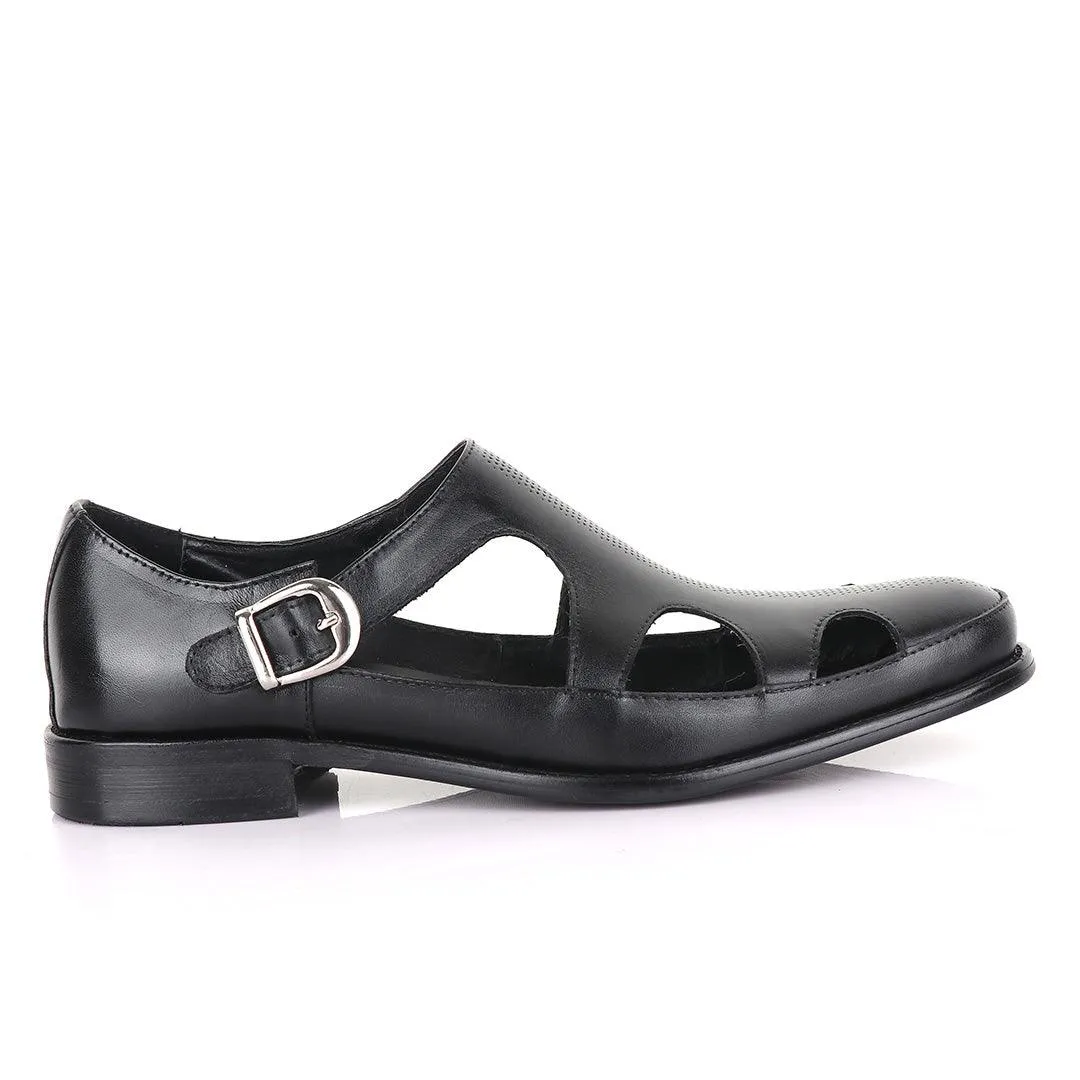 Berluti Designer Men's Shoe-Black