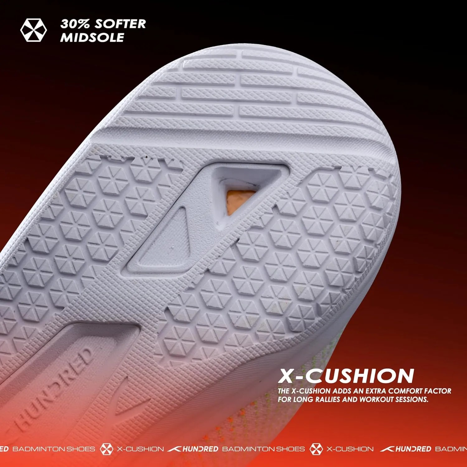 Blade Lite Non Marking Badminton Shoes | Unisex | Material: Knitted Upper & Rubber Sole | Perfect for Squash, Table Tennis, Volleyball, Basketball