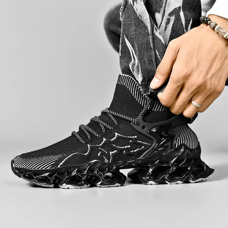 Blade Sneakers for Men Shoes Tennis Mens Trail Fashion Running Men's Athletic Shoe Sport Man Black Yellow Red Size Basketball Runner Jogging