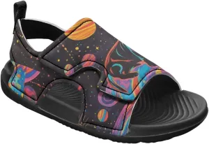 Boys Flame Sandals Kids Open Toe Outdoor Hiking Sandals Lightweight Athletic Beach Water Sport Shoes Adjustable