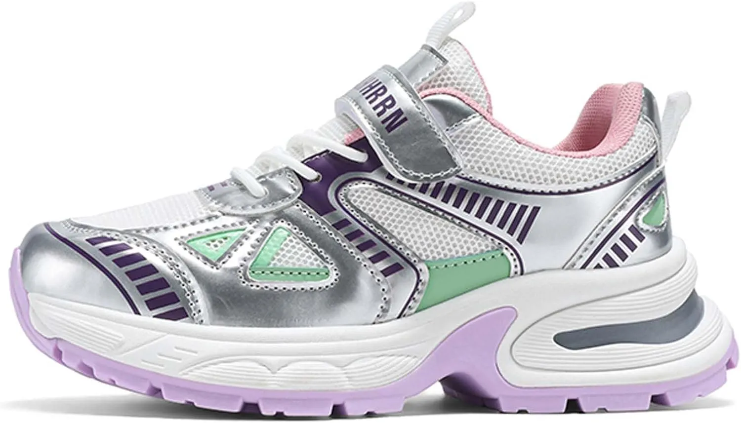 Boys Girls Fashion Sneakers Comfortable Breathable Casual Walking Shoes Non-slip Basketball Shoes Children Outdoor Running Badminton Training Shoes