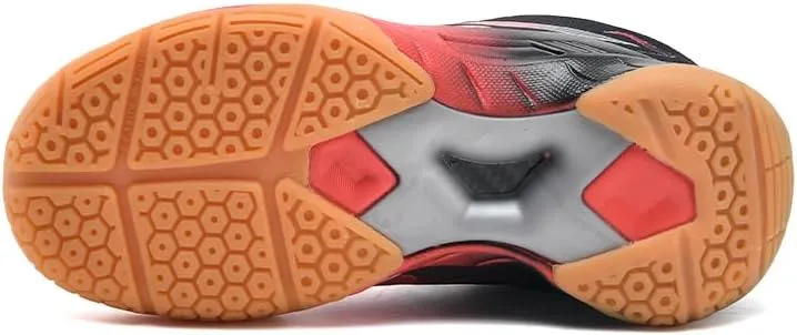 Carbon Board Children's Badminton Shoes for Boys and Girls, Rotating Straps, Professional Training, Genuine Anti Slip Student Sports Shoes