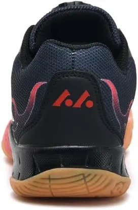 Carbon Board Children's Badminton Shoes for Boys and Girls, Rotating Straps, Professional Training, Genuine Anti Slip Student Sports Shoes