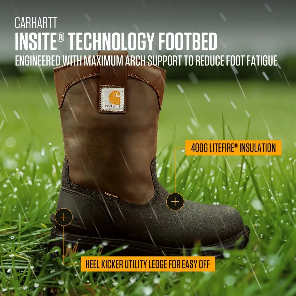 Carhartt Men's 11 Wellington SQ Toe BN Work Boot