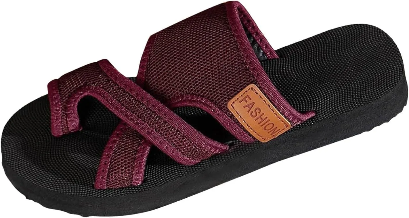 Cathalem Orthopedic Slides for Women Arch Support 2024women's Hollow Mesh Slide Sandals, Hollow Mesh Slide Sandals