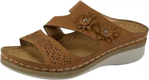 Cathalem Sandals for Women Dressy Summer Bohemian Anti-Slip Shoes Platform Arch Support Sandals Comfortable Summer Beach Travel Sandals