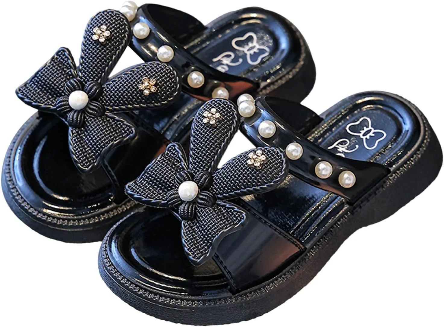 Cloud Pillow Comfy Slippers Girls Thick Sole Cute Bow Bedroom Slides Lightweight Sandals Indoor Outdoor Shoes