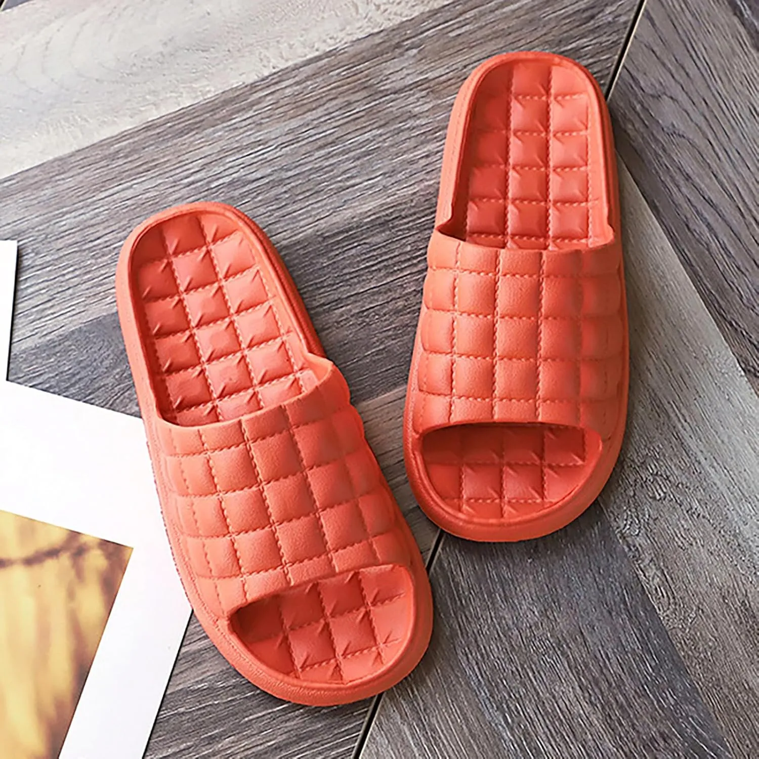Cloud Slides Shower Shoes with Drainage Holes House Slippers Eva Anti-Slip Indoor & Outdoor Kids Slippers
