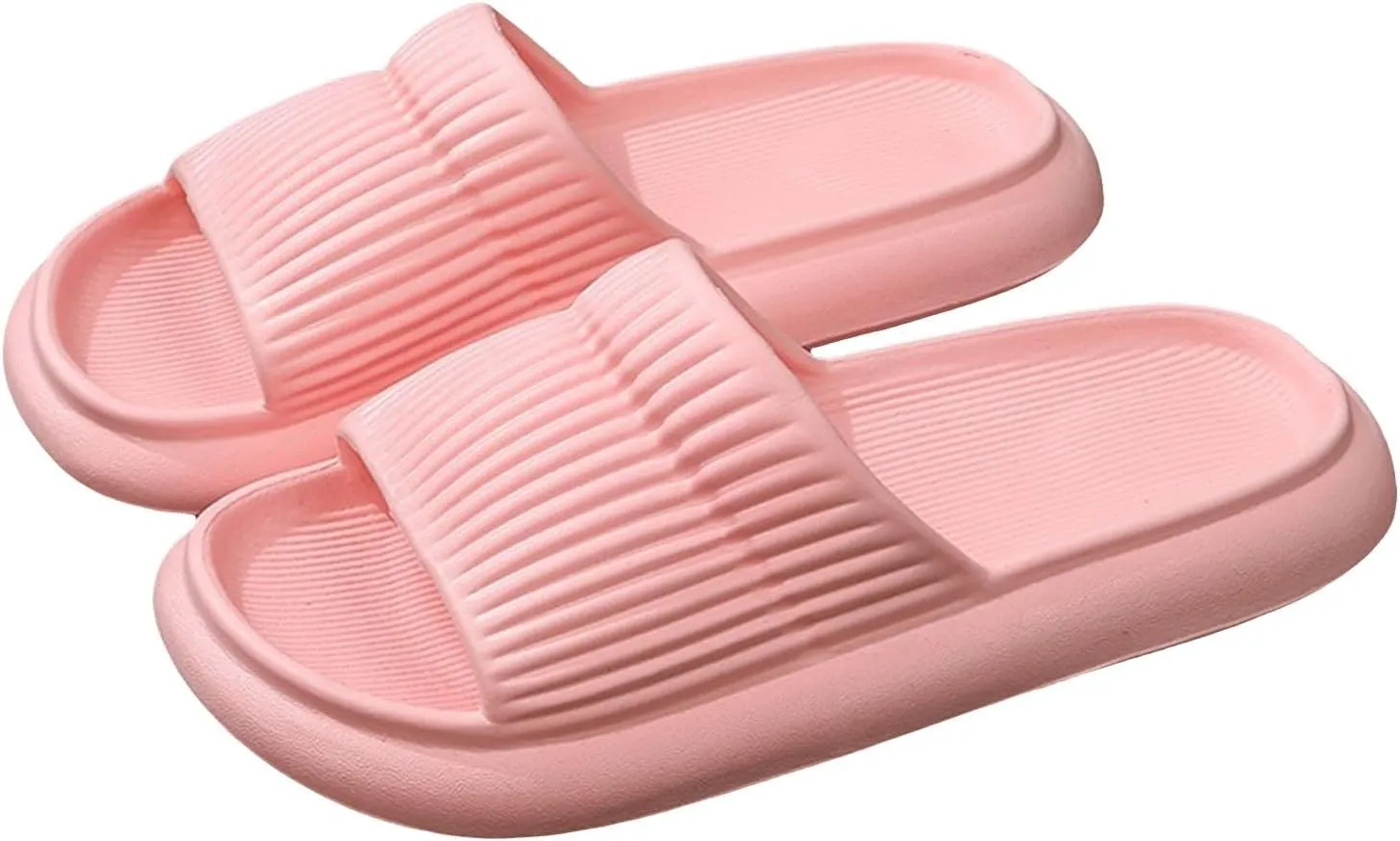 Cloud Slides Slippers with Arch Support for Women Non Slip Quick Drying Bathroom Slippers for Women Men