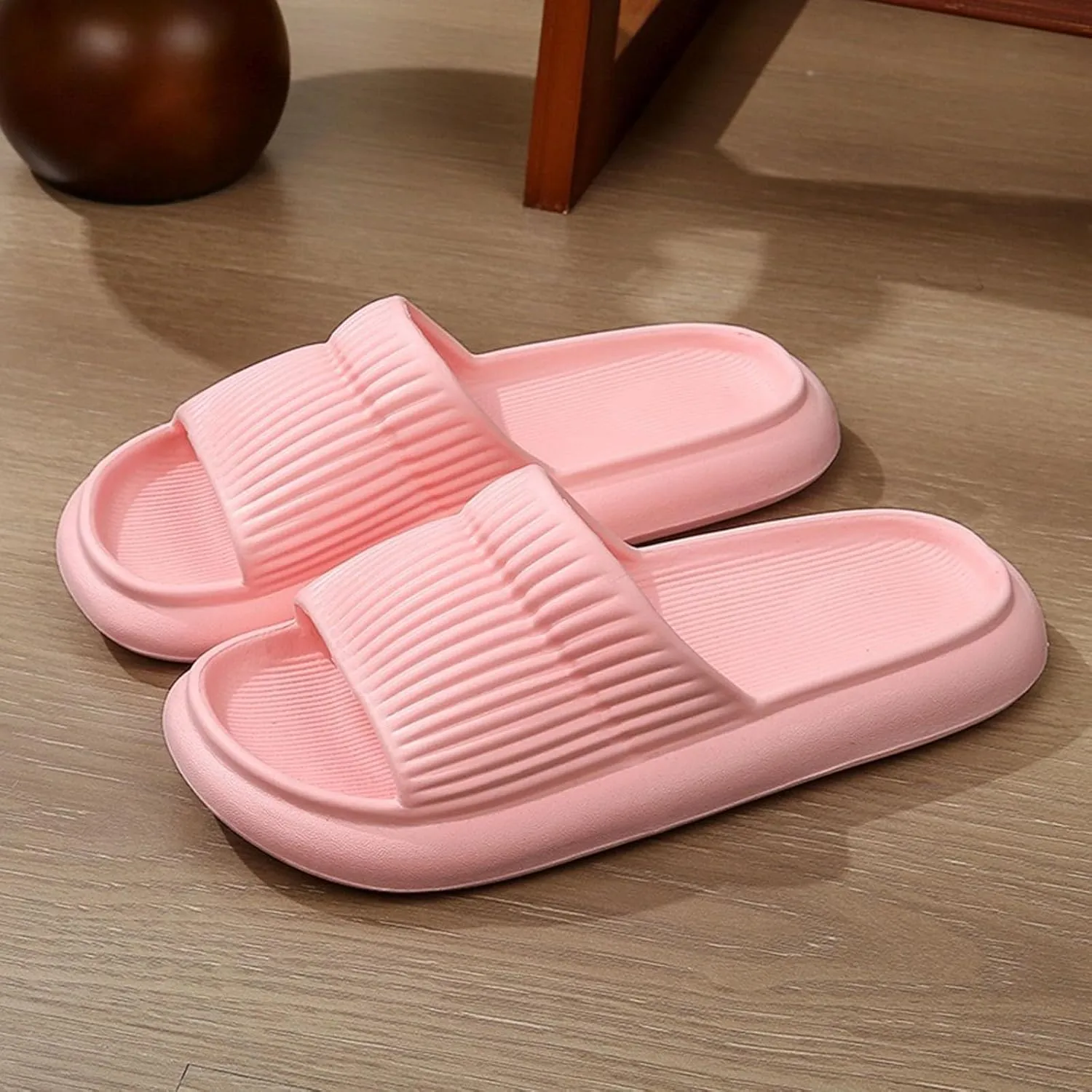 Cloud Slides Slippers with Arch Support for Women Non Slip Quick Drying Bathroom Slippers for Women Men