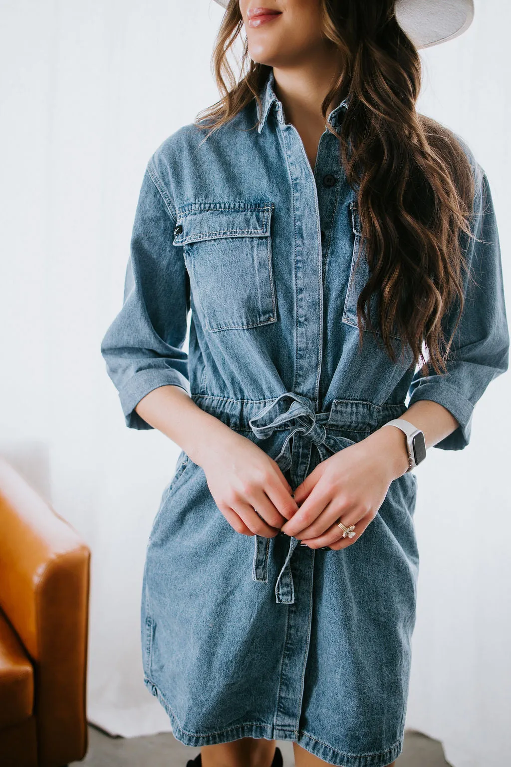 Darling in Denim Dress