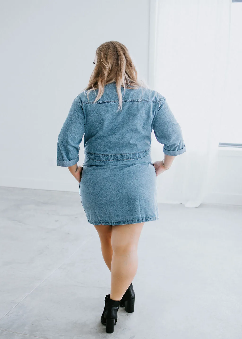 Darling in Denim Dress