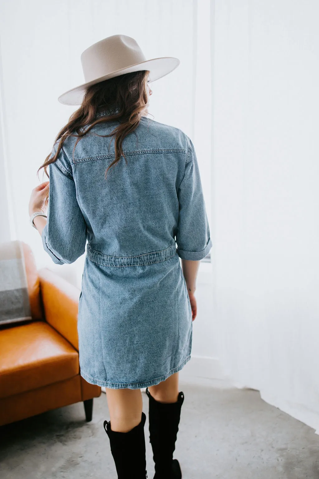 Darling in Denim Dress