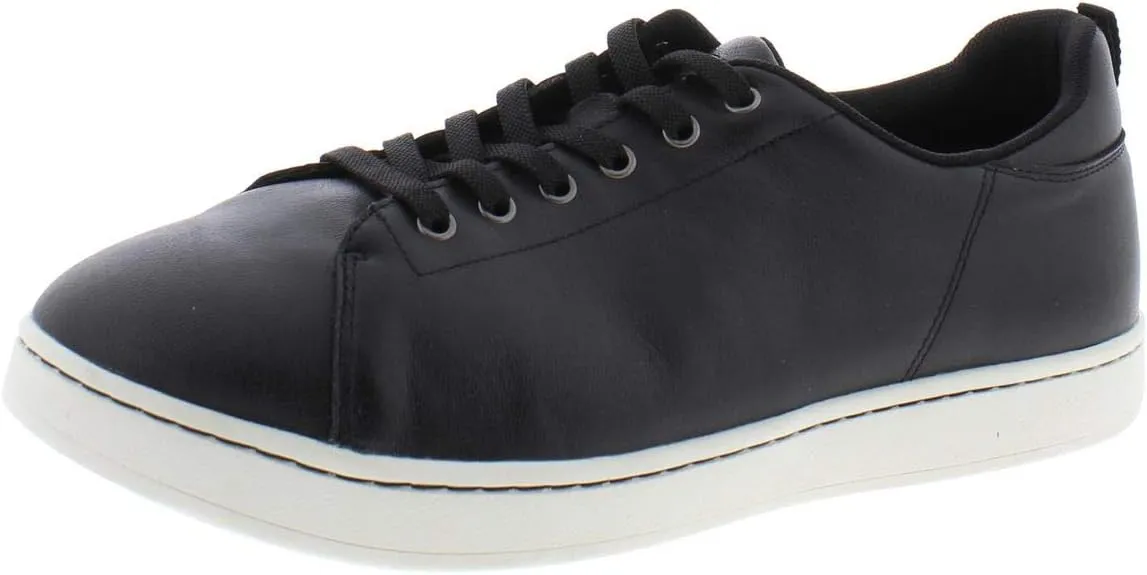 Drew Men's Skate Black Leather