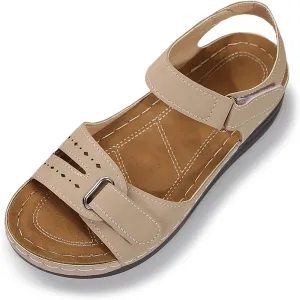 Elegant Dress Shoes For Women With Non Slip Summer Beach Wide Width Open Toe Wedges Womens Wide Sandals