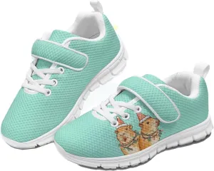 Forchrinse Ladybug Print Toddler Shoes Girls Boys Ladybug Tennis Shoes Comfort Running Athletic for Little/Big Kids Lightweight