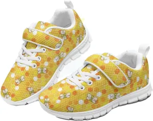 Forchrinse Red Ladybug Boys Girls Sneakers for Kids Ladybug Running Tennis Shoes Non Slip Lightweight Athletic Sneaker for Toddler