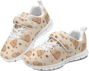 Forchrinse Red Ladybug Boys Girls Sneakers for Kids Ladybug Running Tennis Shoes Non Slip Lightweight Athletic Sneaker for Toddler