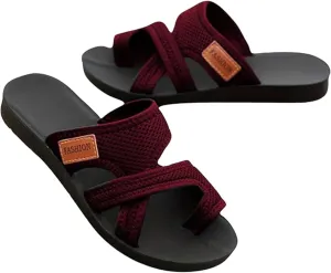 Giltpeak 2024 women'S Hollow Mesh Slide Sandals, Summer Hollow Mesh Slide Sandals Casual Loop Breathable Toe Flat Orthopedic