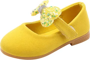 Girl Sandals Girls Baby Shoes Sequined Bow Decoration Shoes Sandals Dancing Infant Pearl Bling Single Kids