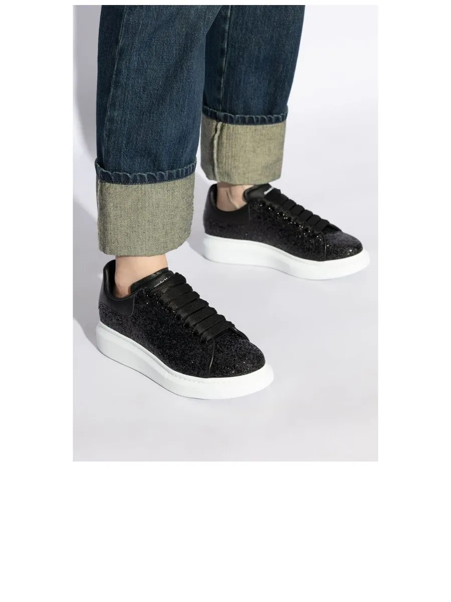 Glitterembellished Platform Sneakers
