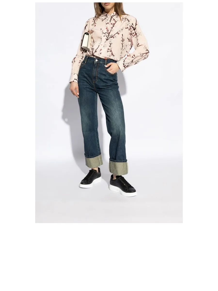 Glitterembellished Platform Sneakers