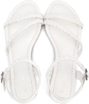 Greatonu Women??s Flat Sandals Slip On Summer Gladiator Open Toe Braided Slingback Shoes