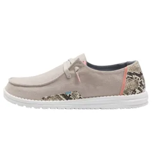 Hey Dude Women's Wendy Snake Linen Loafers