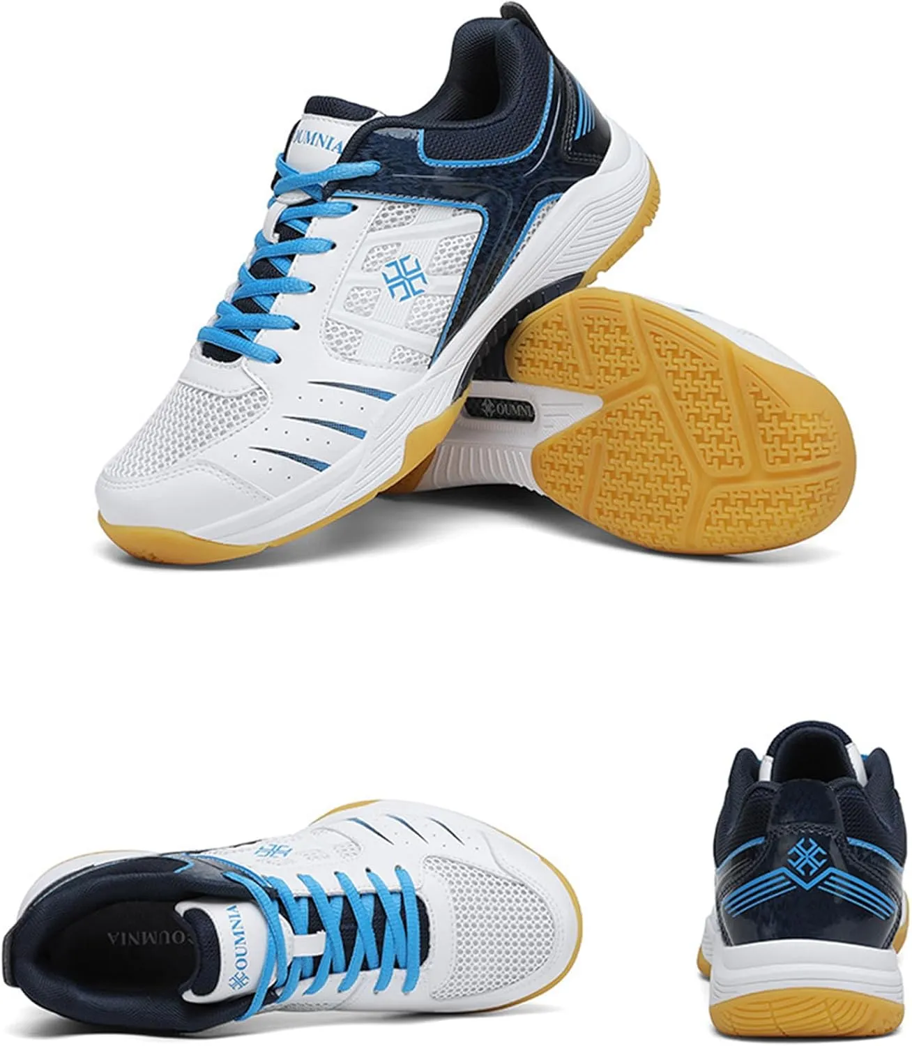 Indoor Court Shoes for Tennis, Badminton Table Tennis Volleyball Pickleball Lightweight Racketball Squash Outdoor for Men Women,Boys Girls