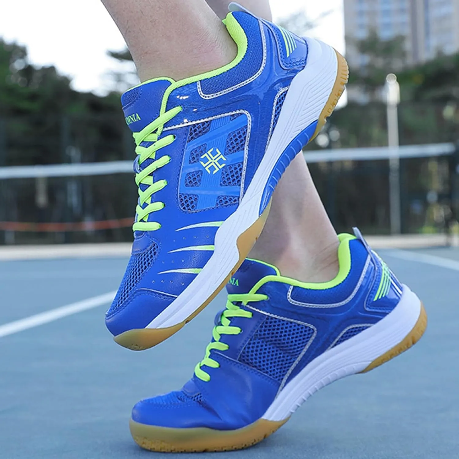 Indoor Court Shoes for Tennis, Badminton Table Tennis Volleyball Pickleball Lightweight Racketball Squash Outdoor for Men Women,Boys Girls