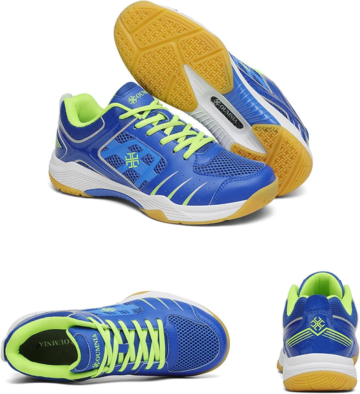 Indoor Court Shoes for Tennis, Badminton Table Tennis Volleyball Pickleball Lightweight Racketball Squash Outdoor for Men Women,Boys Girls