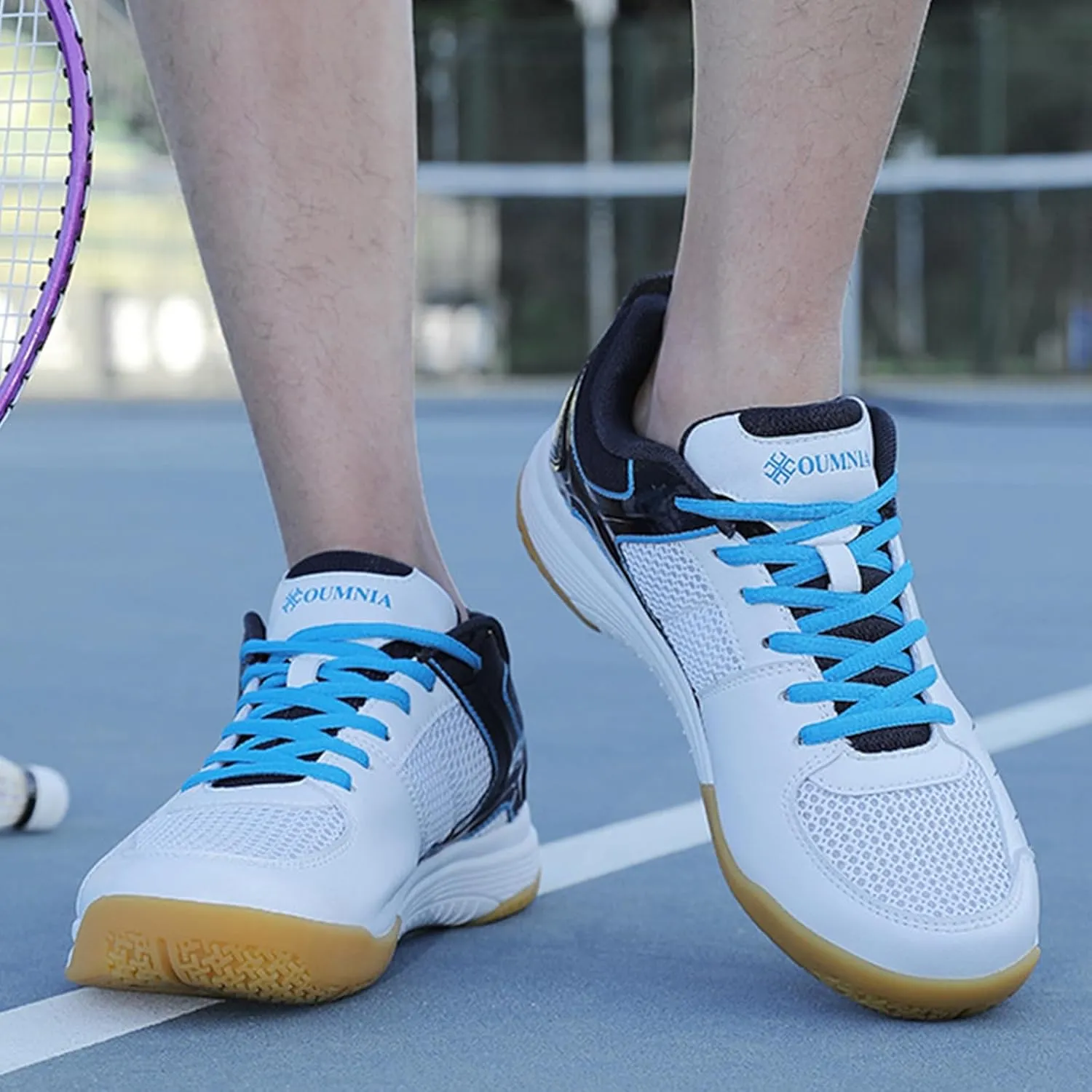Indoor Court Shoes for Tennis, Badminton Table Tennis Volleyball Pickleball Lightweight Racketball Squash Outdoor for Men Women,Boys Girls
