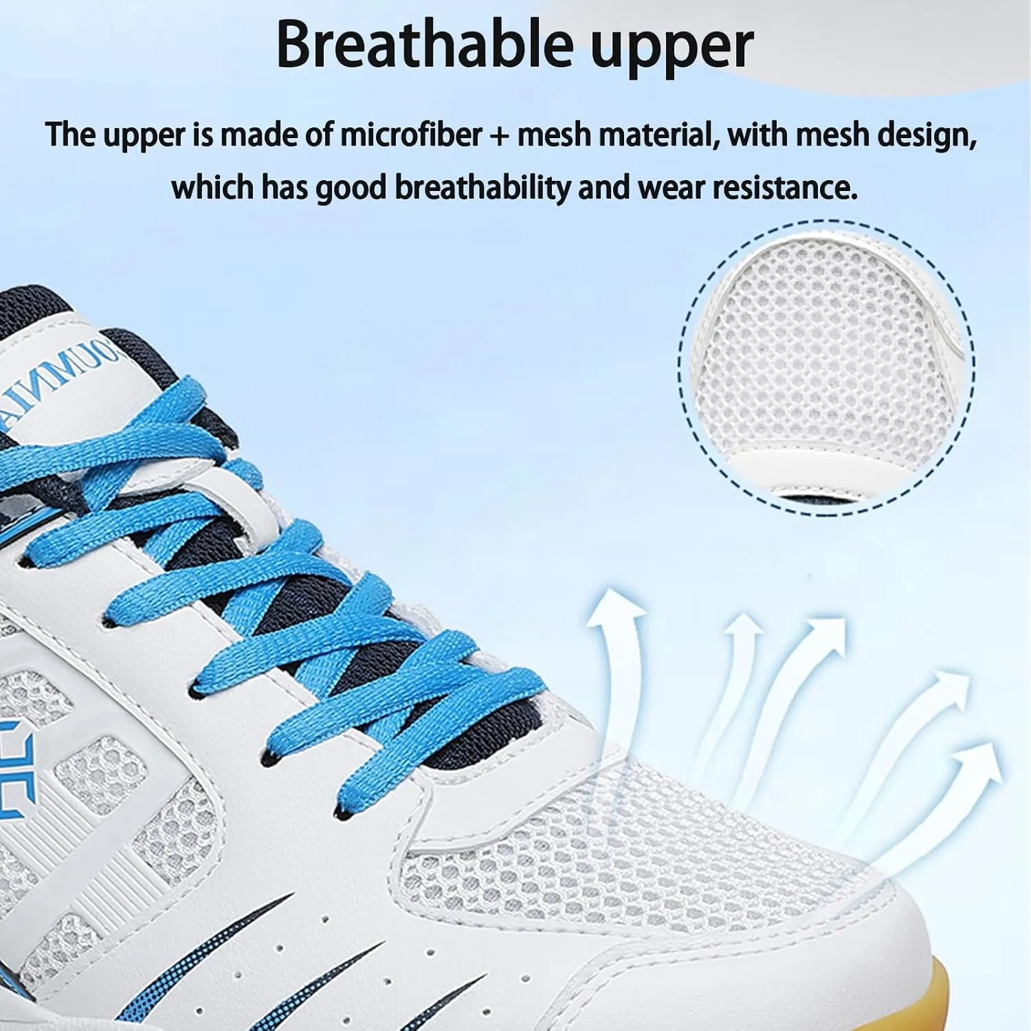 Indoor Court Shoes for Tennis, Badminton Table Tennis Volleyball Pickleball Lightweight Racketball Squash Outdoor for Men Women,Boys Girls