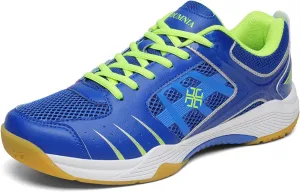Indoor Court Shoes for Tennis, Badminton Table Tennis Volleyball Pickleball Lightweight Racketball Squash Outdoor for Men Women,Boys Girls