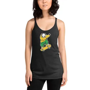 Johnny Xtreme (Skateboarding 2.0) Women's Racerback Tank