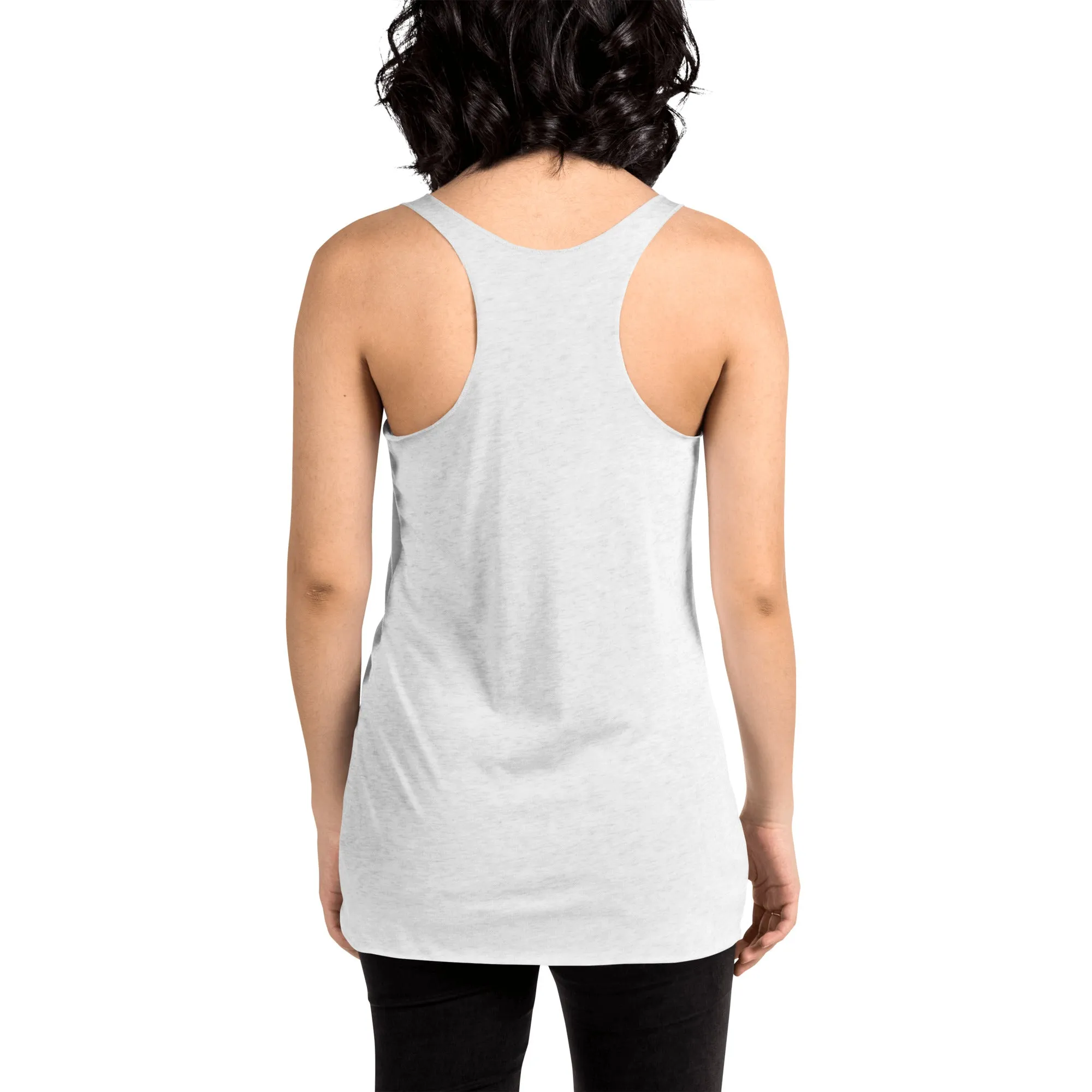 Johnny Xtreme (Skateboarding 2.0) Women's Racerback Tank
